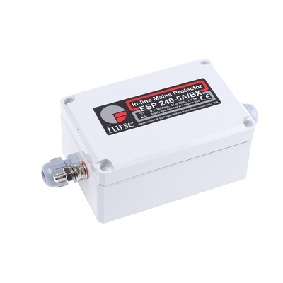 WJ Furse, ESP 240 Surge Protection Device 280 V Maximum Voltage Rating 10kA Maximum Surge Current Low Current Mains