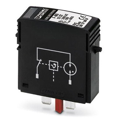 Phoenix Contact, F-MS 12 ST Surge Protector 230 V ac Maximum Voltage Rating 40kA Maximum Surge Current Surge Arrester