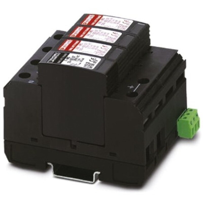 Phoenix Contact, VAL-MS 320/3+1/FM-UD Surge Protector 260 V ac, 320 V ac Maximum Voltage Rating 40kA Maximum Surge