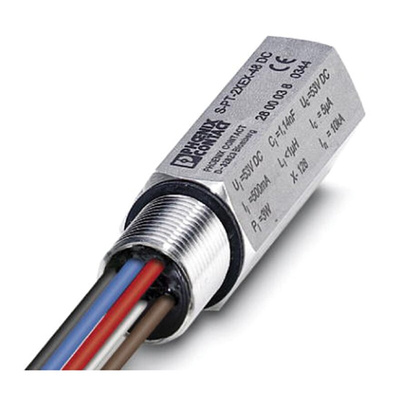 Phoenix Contact, S-PT-2XEX-48DC Surge Protection Device 37 V ac, 53 V dc Maximum Voltage Rating 20kA Maximum Surge
