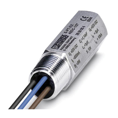 Phoenix Contact, S-PT-EX-48DC-1/2 Surge Protection Device 37 V ac, 53 V dc Maximum Voltage Rating 20kA Maximum Surge