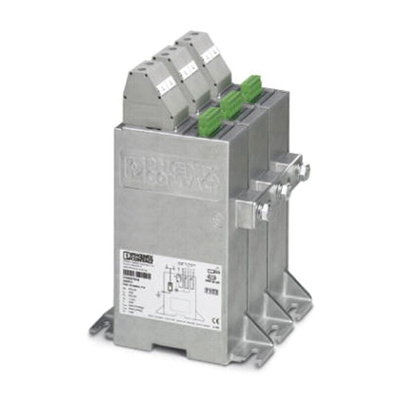 Phoenix Contact, PWT 100-800AC-FM Lightning / Surge Arrester 30 V dc, 800 V ac Maximum Voltage Rating 100kA Maximum