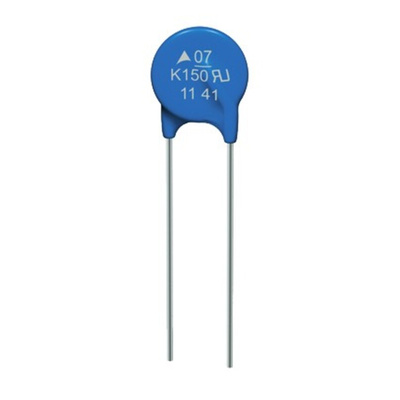 EPCOS, Standard Metal Oxide Varistor 245pF 10A, Clamping 340V, Varistor 205V
