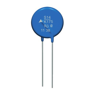 EPCOS, Standard Metal Oxide Varistor 670pF 50A, Clamping 455V, Varistor 270V