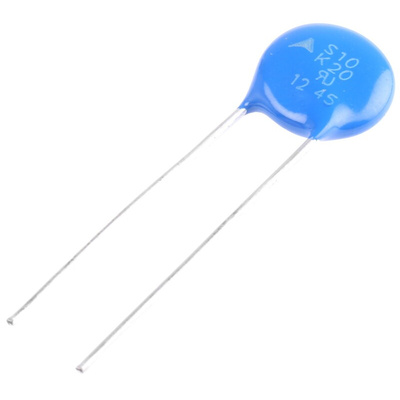 EPCOS, Standard Metal Oxide Varistor 3.65nF 5A, Clamping 65V, Varistor 33V