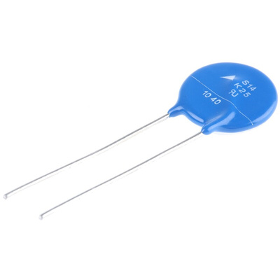 EPCOS, Standard Metal Oxide Varistor 5.85nF 10A, Clamping 77V, Varistor 39V