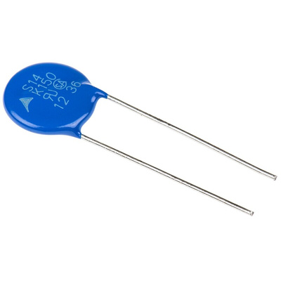 EPCOS, Standard Metal Oxide Varistor 750pF 50A, Clamping 395V, Varistor 240V