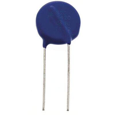 EPCOS, Standard Metal Oxide Varistor 550pF 100A, Clamping 1120V, Varistor 680V