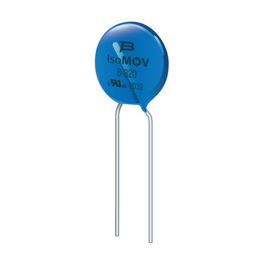 Bourns, IsoMOV Disc Varistor 100pF 200A, Clamping 1300V
