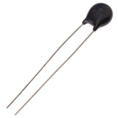 Panasonic, V Surge Absorber 1.55nF 2.5A, Clamping 93V, Varistor 47V