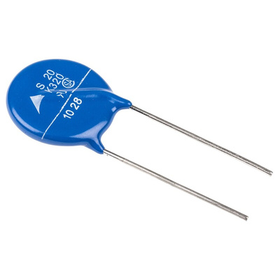 EPCOS, Standard Metal Oxide Varistor 540pF 100A, Clamping 840V, Varistor 510V