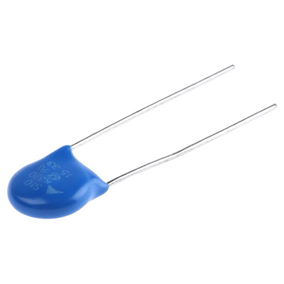 EPCOS, Standard Metal Oxide Varistor 170pF 25A, Clamping 840V, Varistor 510V