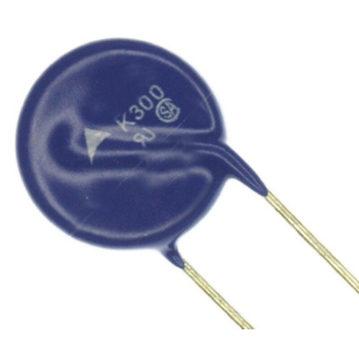 EPCOS, S20 Varistor 550pF 100A, Clamping 1650V, Varistor 910V