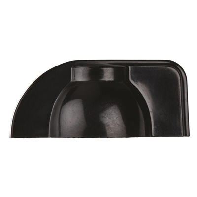 RS PRO 32mm Black Potentiometer Knob for 6.4mm Shaft