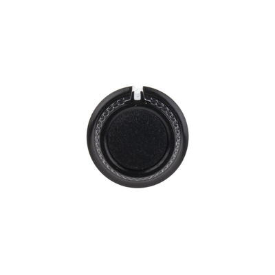 RS PRO 16.2mm Black Potentiometer Knob for 3.2mm Shaft Splined