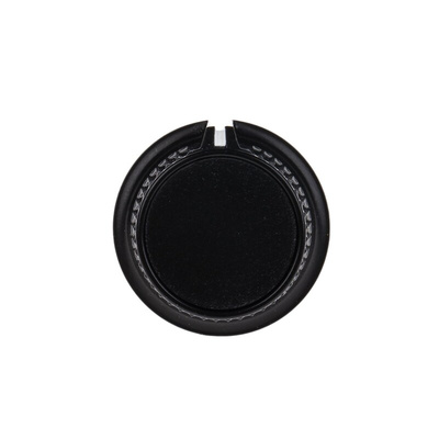 RS PRO 21mm Black Potentiometer Knob for 6.35mm Shaft Splined