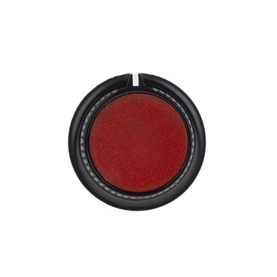 RS PRO 28mm Black, Red Potentiometer Knob for 6.35mm Shaft Splined