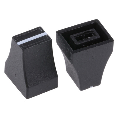 Sifam Black Potentiometer Knob, 05 LK081 04