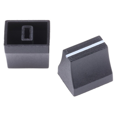 Sifam Black Potentiometer Knob, 05 LK121 04