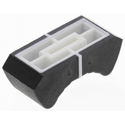 Sifam Black Potentiometer Knob, 4/02 LK110 01