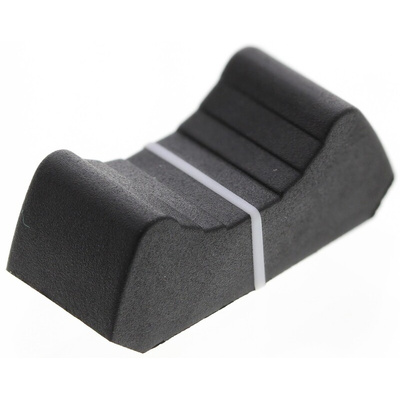 Sifam Black Potentiometer Knob, 4/02 LK110 01