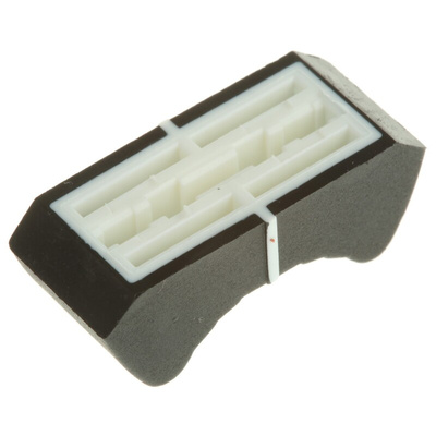 Sifam Black Potentiometer Knob, 4/02 LK110 08