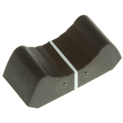 Sifam Black Potentiometer Knob, 4/02 LK110 08