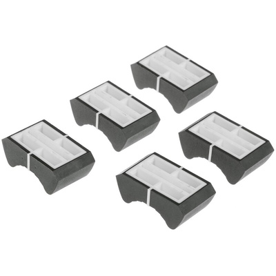 Sifam Black Potentiometer Knob, 4/02 LK150 08
