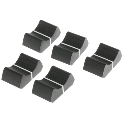 Sifam Black Potentiometer Knob, 4/02 LK150 08