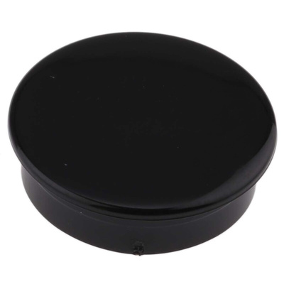 RS PRO 17.6mm Black Potentiometer Knob Cap