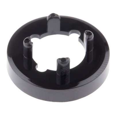 RS PRO Black Nut Cover