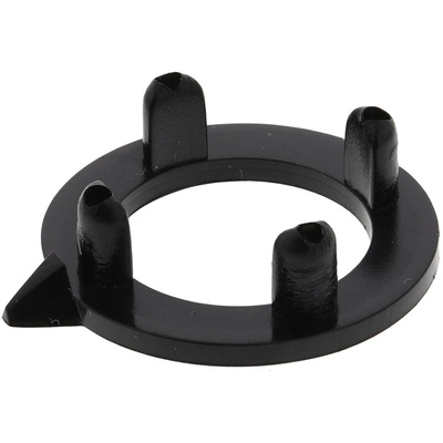 RS PRO Black Pointer Knob