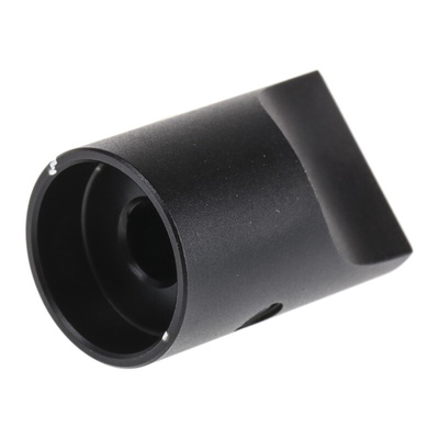 RS PRO 16.4mm Black Potentiometer Knob for 6mm Shaft