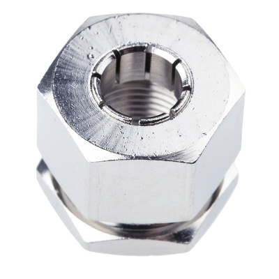 RS PRO Spindle Lock 13.51mm, For Use With 3/8 in Bushes with 32 TPI White-Thread & 1/4 in Shaft