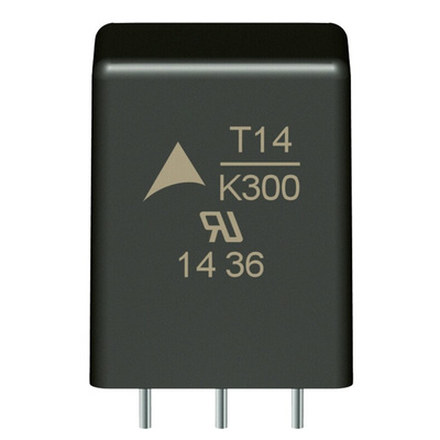 Epcos, T Disc Varistor 670pF, Clamping 455V, Varistor 270V