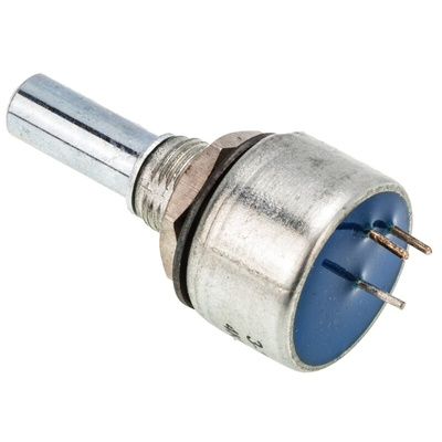 TE Connectivity 4.7kΩ Rotary Potentiometer 1-Gang Panel Mount, 404802692037