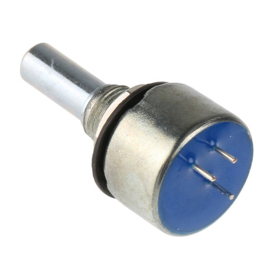 TE Connectivity 10kΩ Rotary Potentiometer 1-Gang Panel Mount, 404802696038