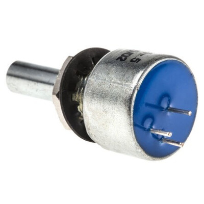 TE Connectivity 100kΩ Rotary Potentiometer 1-Gang Panel Mount, 404802692031