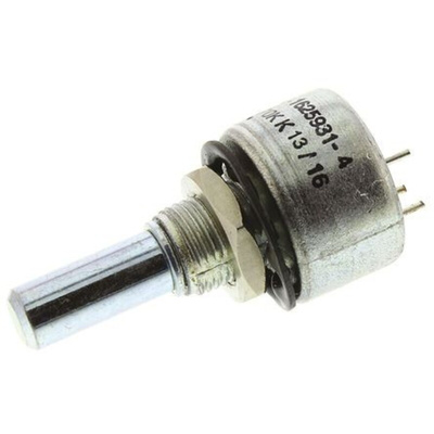 TE Connectivity 470kΩ Rotary Potentiometer 1-Gang Panel Mount, 404802692030