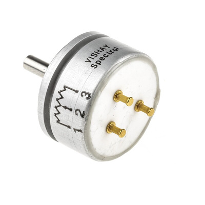 Vishay 10kΩ Rotary Potentiometer 1-Gang Servo Mount, 157S103MB9002