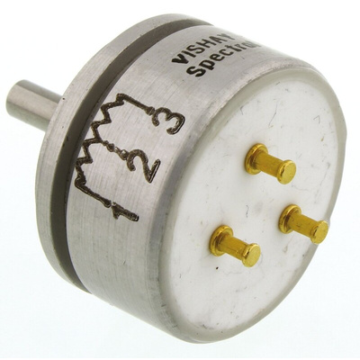 Vishay 20kΩ Rotary Potentiometer 1-Gang Servo Mount, 157S203MB9002