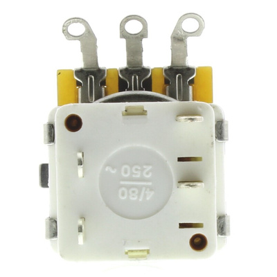 TE Connectivity 10kΩ Rotary Potentiometer 1-Gang Panel Mount, 1624202-2
