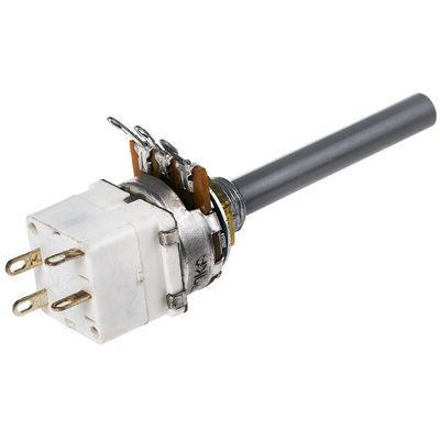 TE Connectivity 470kΩ Rotary Potentiometer 1-Gang Panel Mount, 1624211-2