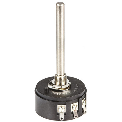 RS PRO 500Ω Rotary Potentiometer Panel Mount