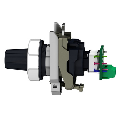 Schneider Electric 10kΩ Rotary Potentiometer 1-Gang Panel Mount, XB4BD912R10K