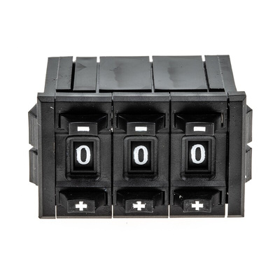 Bourns 5kΩ Digital Display Precision Potentiometer 10-Turns 2-Gang Panel Mount, 3683S-1-502L