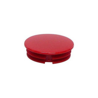 Elma 10mm Red Potentiometer Knob Cap, 040-1035