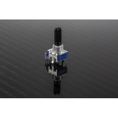 Alps Alpine 50kΩ Rotary Carbon Film Potentiometer, Panel Mount (Through Hole), RK11K1140A63