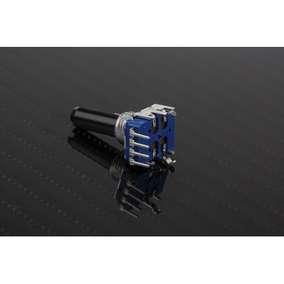 Alps Alpine 50kΩ Rotary Carbon Film Potentiometer, Panel Mount (Through Hole), RK11K1140A63