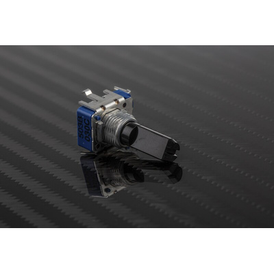 Alps Alpine 50kΩ Rotary Carbon Film Potentiometer, Panel Mount (Through Hole), RK11K1140A63
